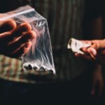 Drug Trafficking Icon | Drug Deal in Progress