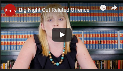 erin ahearn on big night out related offence potts lawyers